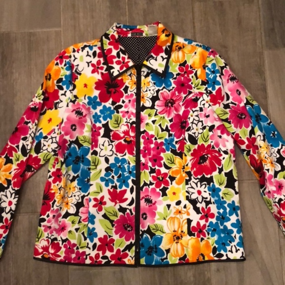 Laura Ashley Floral Blazer